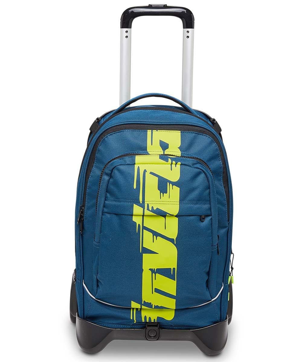 Invicta Men's New Plug TR. 2R - Logo Wheeled Luggage Suitcase for Travel, Business Trips & Vacations | Durable Spinner Carry-On with Smooth Rolling Wheels