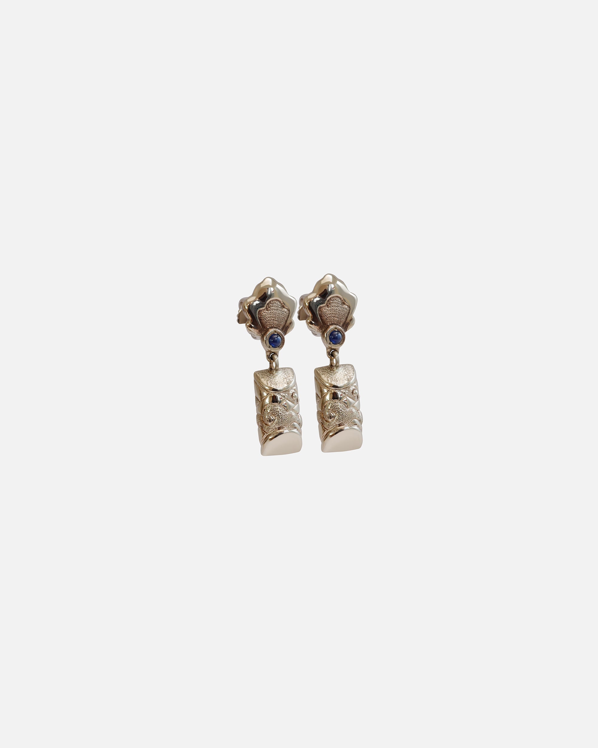 CloudBeam & Mugoonghwa Stud Earrings - Elegant Floral Design for Women | Perfect for Daily Wear, Parties & Gifts