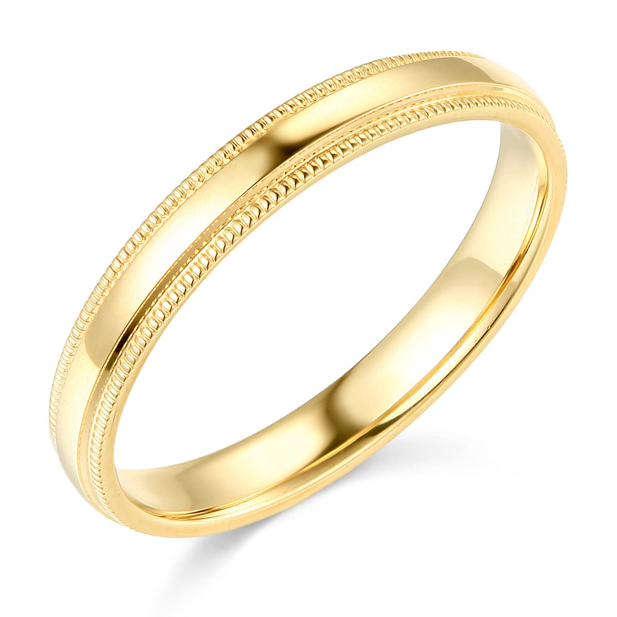 14K Solid Gold Wedding Bands for Women & Men - Classic Matching Rings Set for Couples - Perfect for Engagement, Anniversary & Everyday Wear