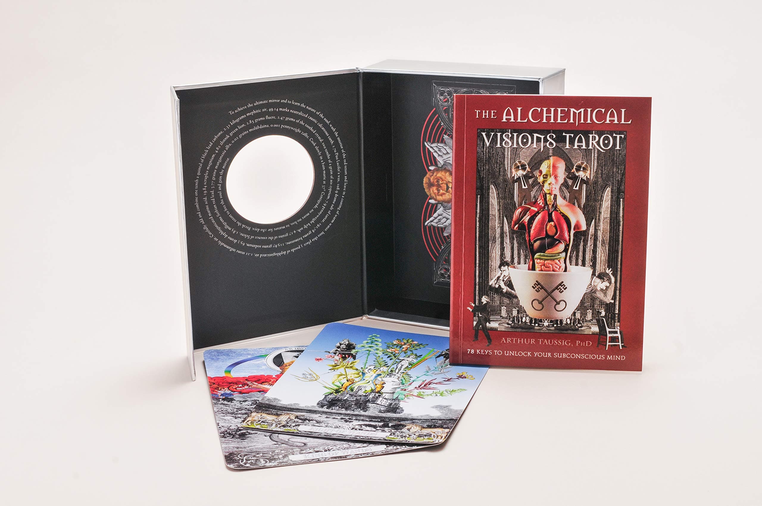 Alchemical Visions Tarot Deck - 78-Card Mystical Divination Set with Guidebook for Spiritual Growth, Self-Discovery & Fortune Telling | Perfect for Beginners & Professional Readers, Meditation & Energy Work
