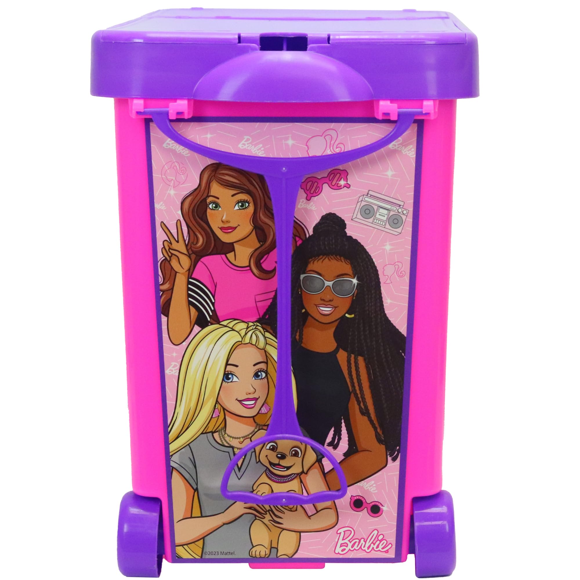 Barbie Store It All Organizer - Kids Toy Storage Solution for Dolls & Accessories - Perfect for Playrooms, Bedrooms & Birthday Gifts