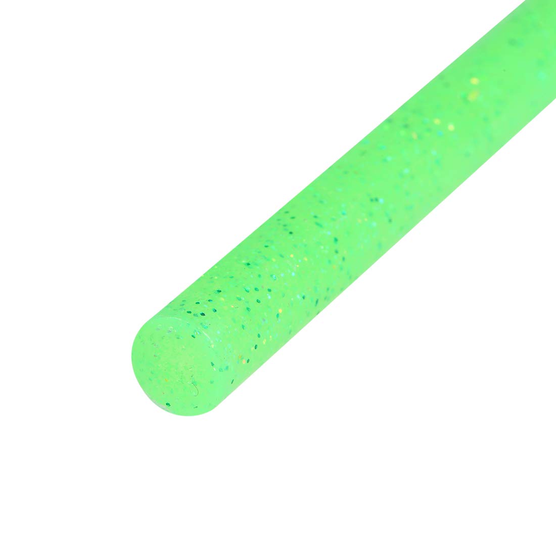 uxcell Mini Hot Glue Sticks for Glue Gun - 0.27 x 4 Inch Green Glitter Adhesive (10 Pack) - Perfect for DIY Crafts, Scrapbooking & Home Repairs