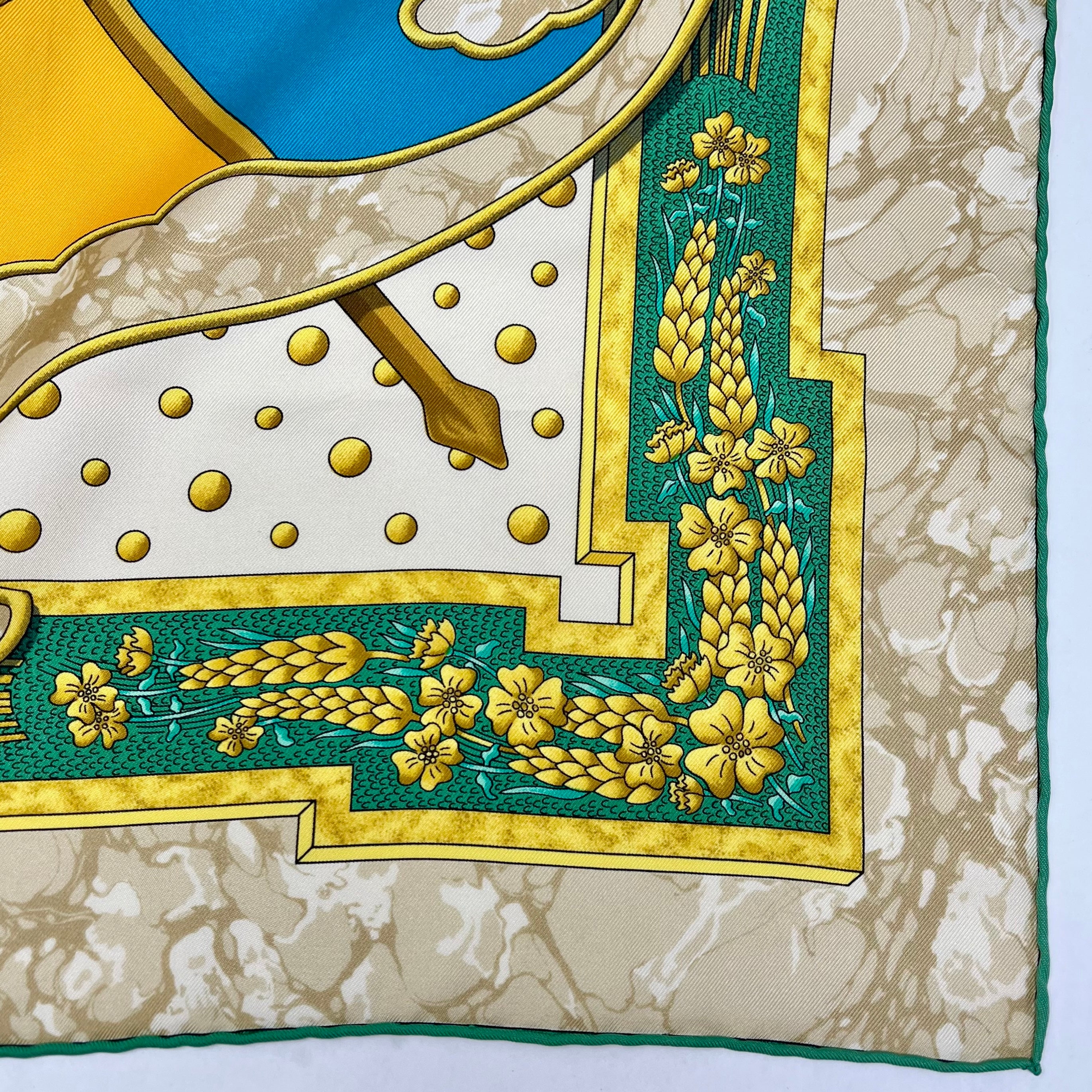 Hermes Carpe Diem Silk Scarf - Luxury Women's Fashion Accessory for Summer, Beach & Travel | Perfect for Gifts, Weddings & Special Occasions