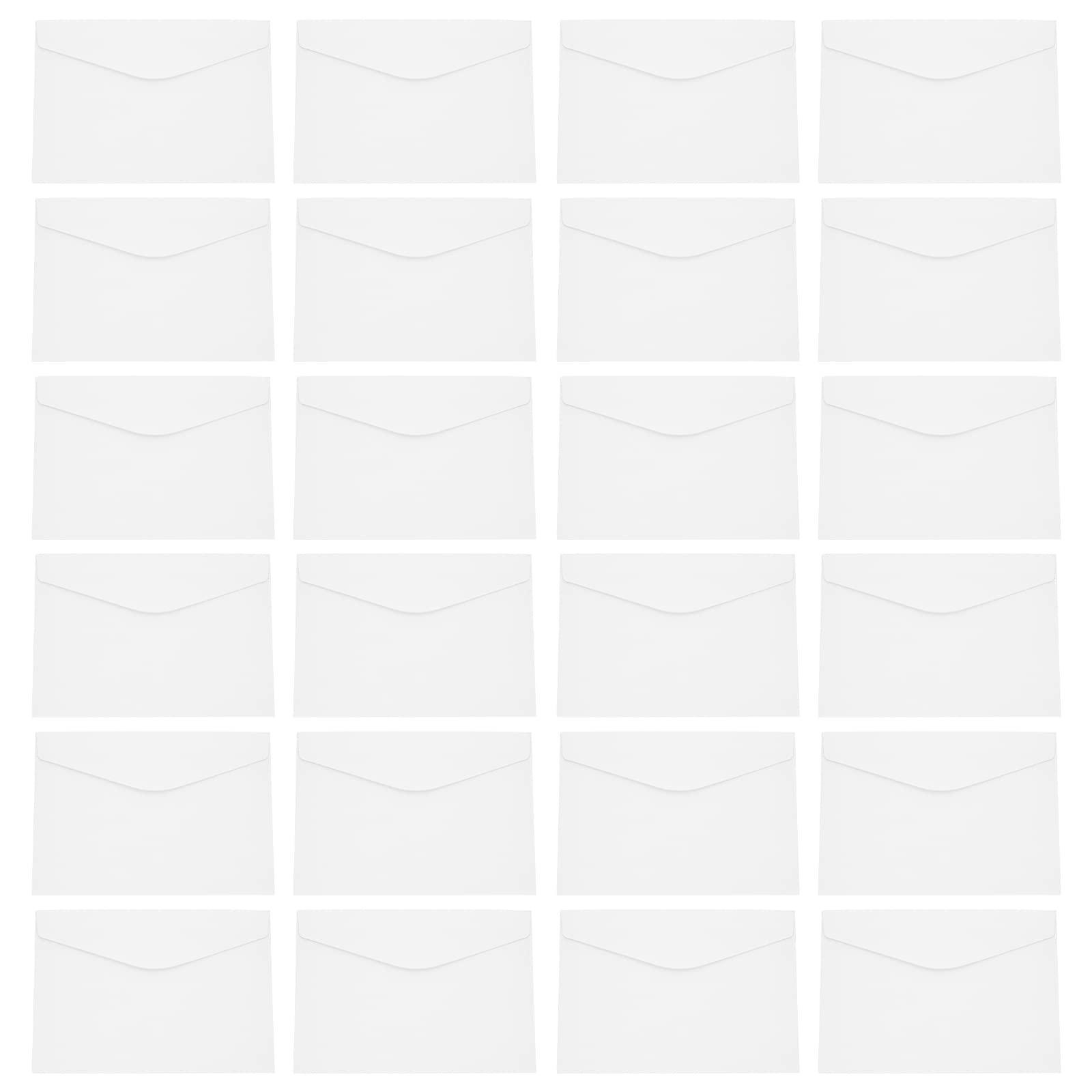 LUOZZY 50 Pcs Blank A7 Envelopes - Thick Kraft Paper Greeting Card Envelopes for Letters, Invitations, Wedding Cards & Business Correspondence - Perfect for Mailing, Gift Wrapping & Stationery Organization