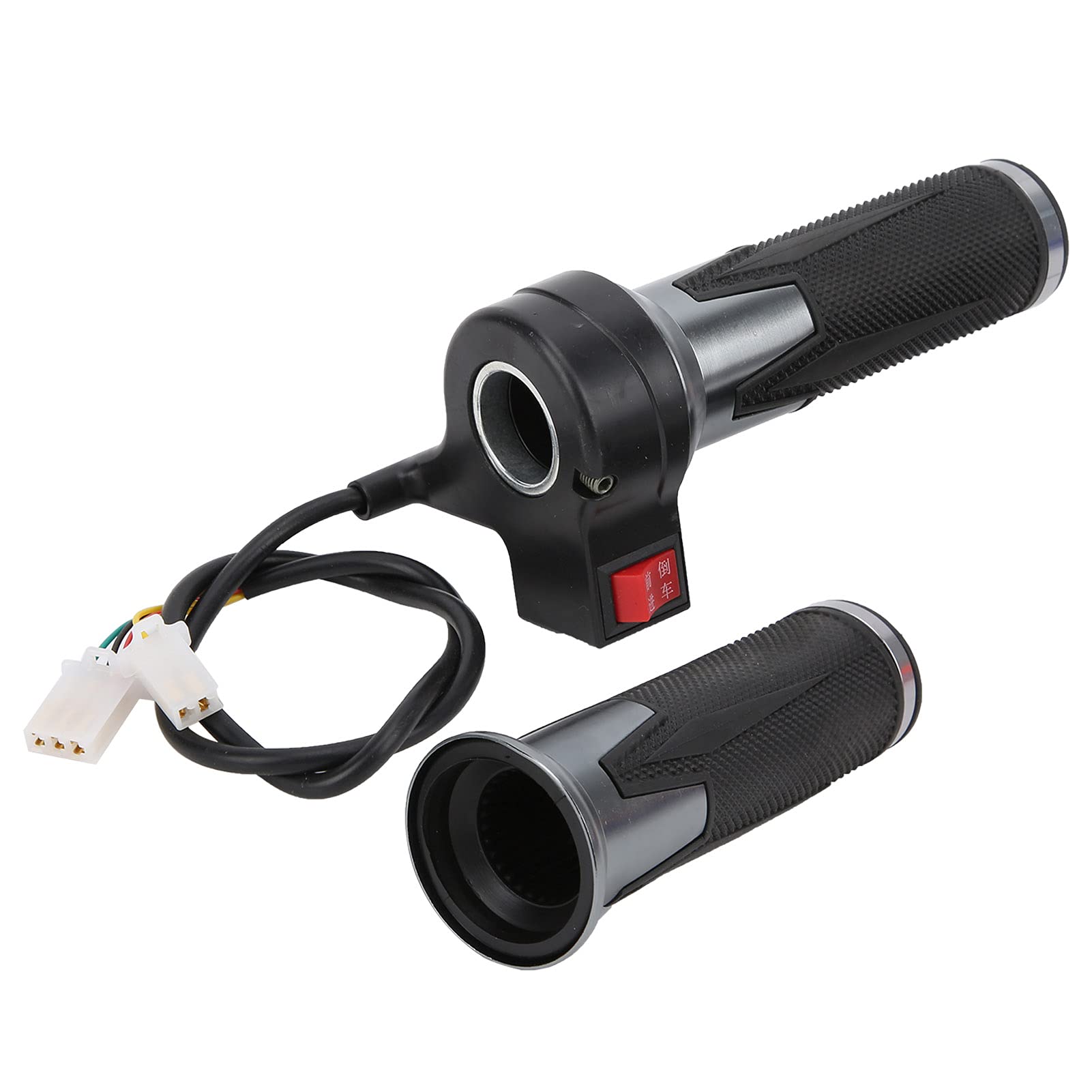 Durable Silver Black Anti-Slip Throttle Cable for Mini Bikes & Electric Bicycles - Perfect for Cycling Enthusiasts & Commuting Adventures