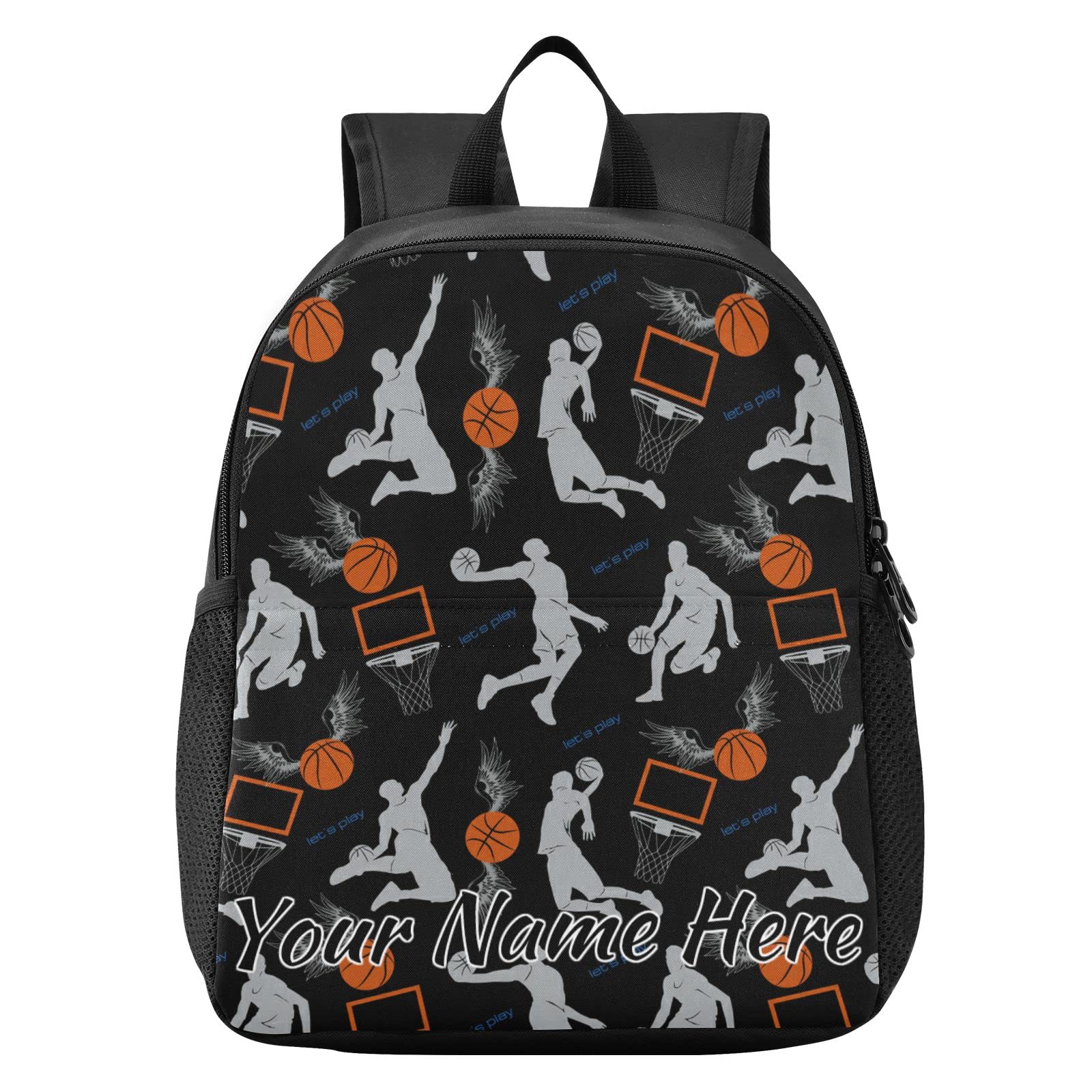Custom Personalized Basketball Backpack for Boys & Girls - 11 Inch Waterproof School, Camping, Travel & Hiking Daypack | Perfect for Sports, Outdoor Adventures & Daily Use
