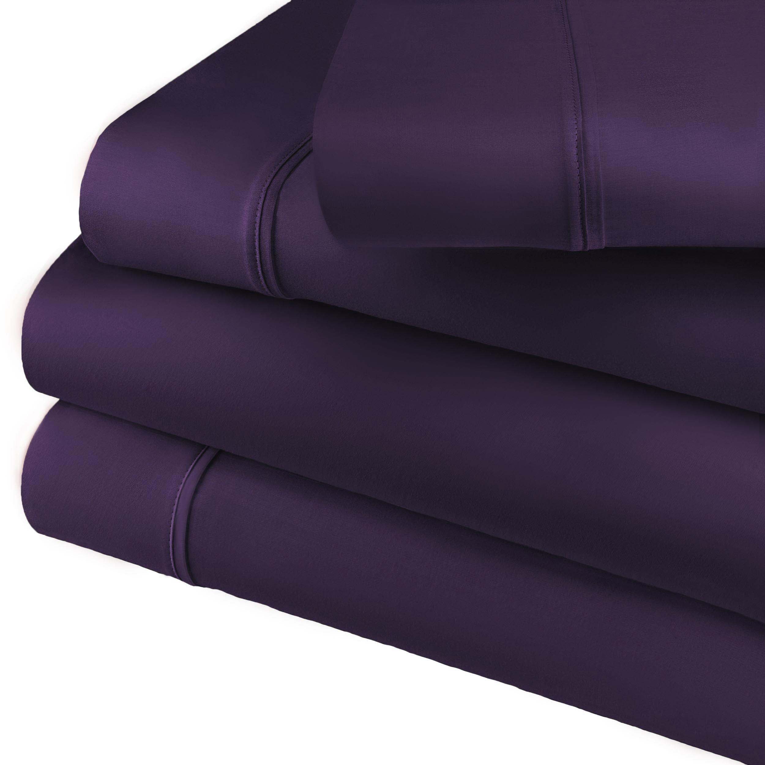800 Thread Count Cotton Blend Deep Pocket Sheet Set - Ultra Soft & Breathable Bed Sheets for Queen & King Size Beds - Perfect for Luxury Hotels & Home Bedroom Decor