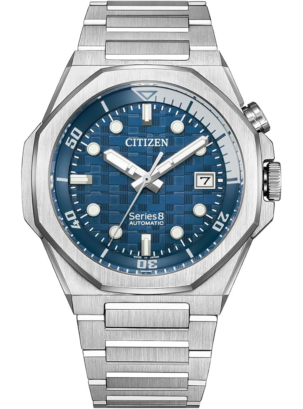 CITIZEN WATCH Series 8 890 Mechanical NB6060-58L Japan Made JDM Exclusive - Premium Automatic Watch for Men, Business & Dress Occasions