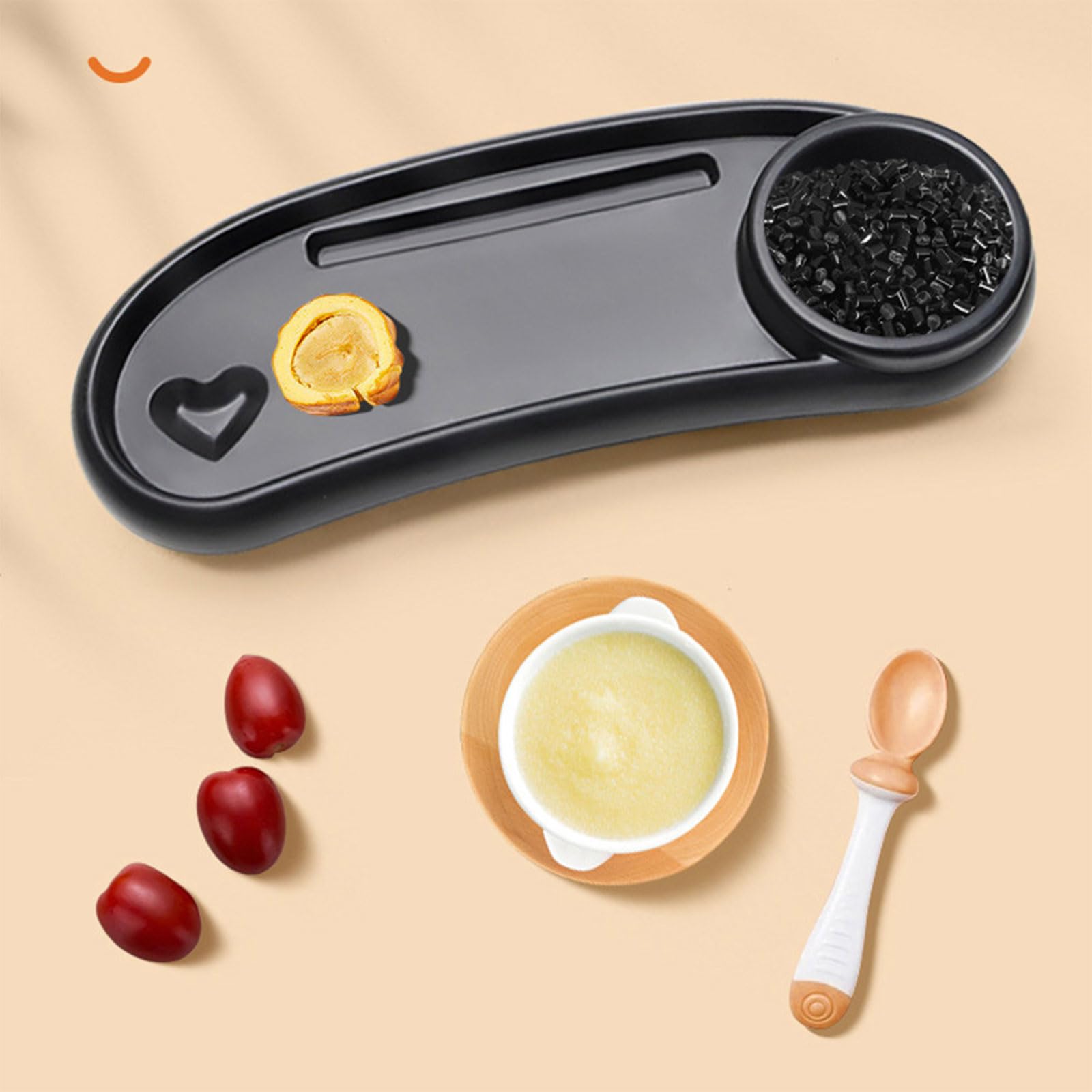 Universal Stroller Tray with Hooks - Snack Tray Attachment with Cup Holder for Baby Strollers - Easy Installation & Durable Design - Perfect for Snacks, Drinks & Toys While Strolling in Park or Shopping