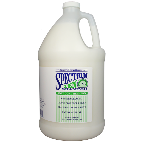 Spectrum Ten Soft & Smooth Coat Conditioner for Dogs - 3 Sizes (8oz, 16oz, 32oz) | Hydrating & Detangling Pet Grooming Solution | Perfect for Bath Time & Daily Coat Care