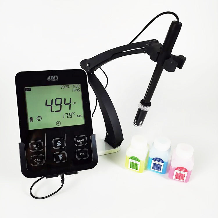 Benchtop Dissolved Oxygen (DO) Water Quality Meter with USB/SD Data Logging - Ideal for Lab Testing, Aquaculture Monitoring & Environmental Research