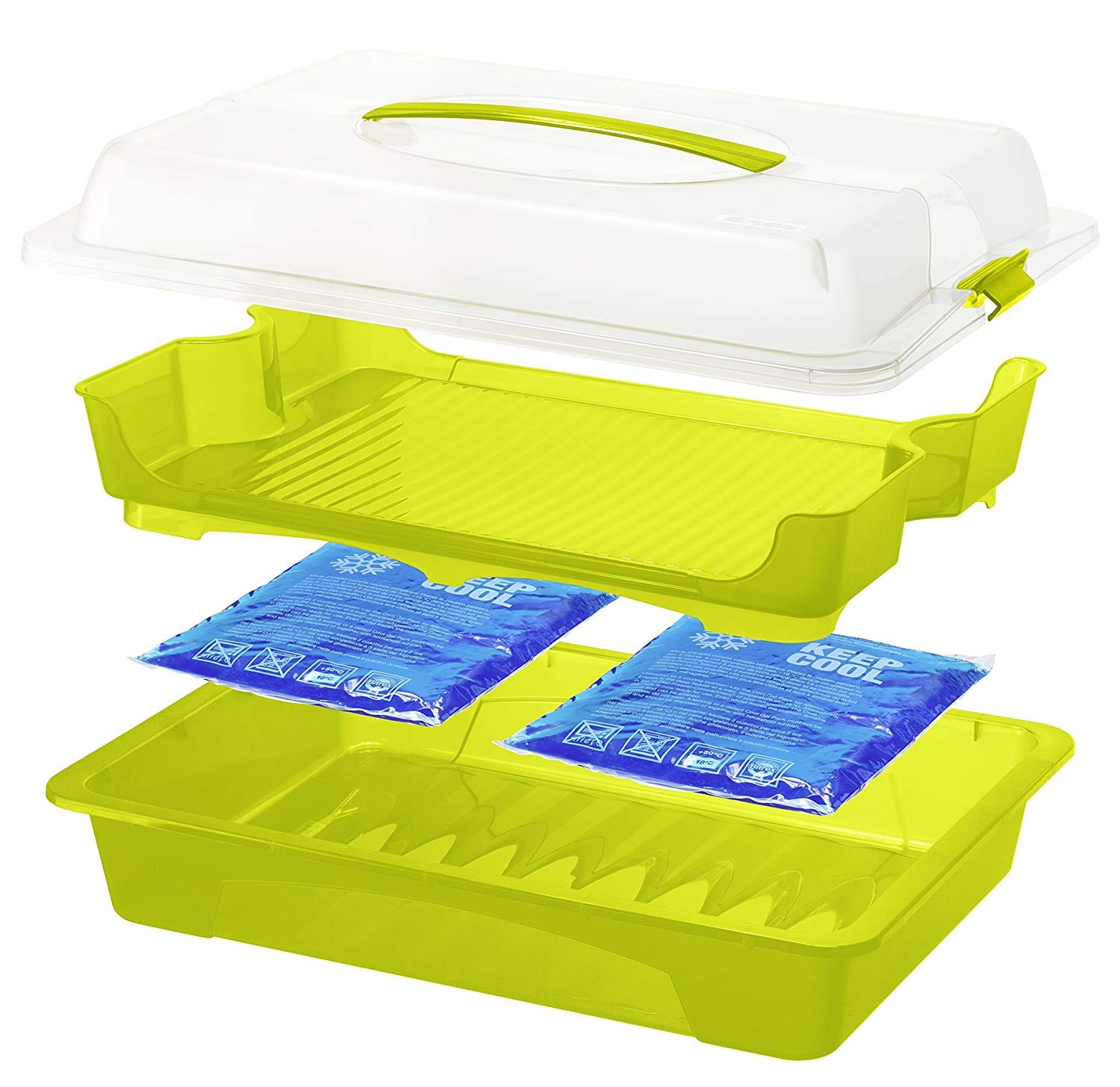 Cool & Fresh Kitchen Party Butler - White One Size - Perfect for Entertaining, Hosting & Serving at Parties, BBQs & Gatherings