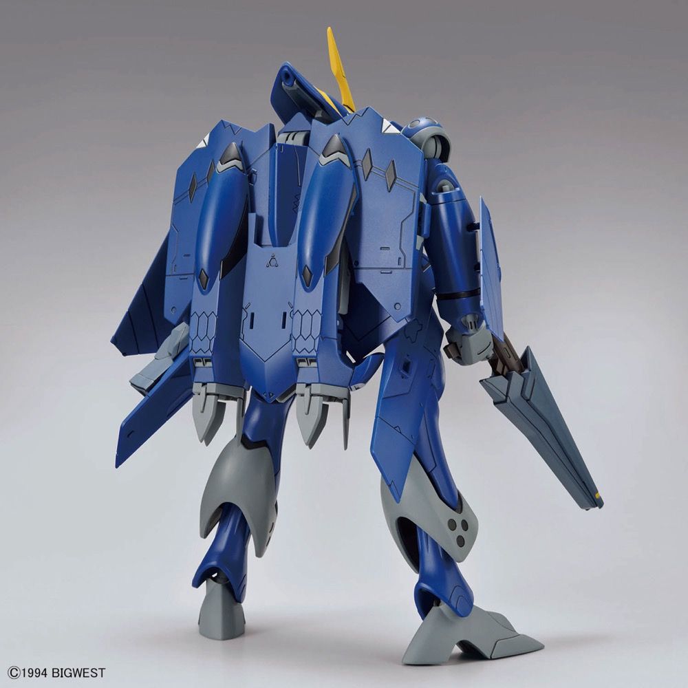 Bandai Macross Plus HG 1/100 YF-21 Guld Goa Bowman Model Kit - High Grade Collectible Anime Mecha for Display & Gifting - Perfect for Anime Fans & Model Builders
