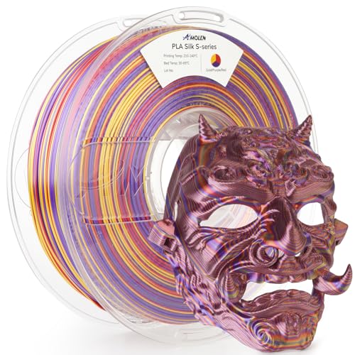 1kg-silk S-series-gold Purple Red Pla