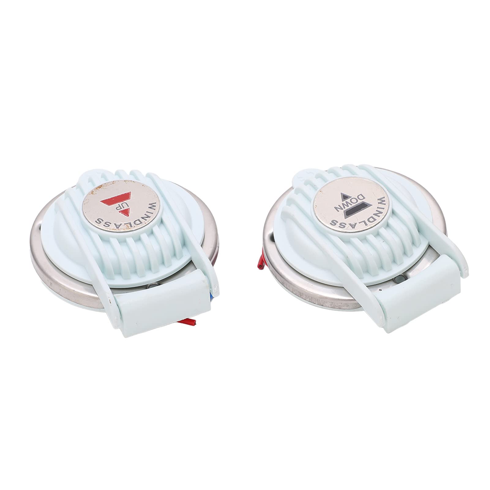 2PCS Marine Boat Windlass Foot Switch - Rust Proof Up/Down Control for Boat Anchoring - Perfect for Deck & Dock Use
