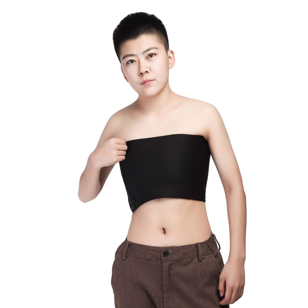Strapless Chest Binder for FTM Transgender & Tomboy - Breathable Compression Underwear for Gender Affirming Comfort - Perfect for Everyday Wear, Cosplay & LGBTQ+ Pride Events