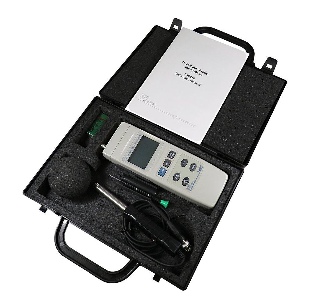Digital Sound Level Meter with Detachable Probe - Professional Noise Decibel Tester for Home, Office, and Industrial Use