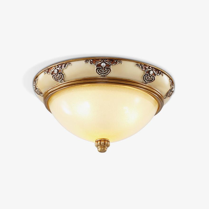 Brahm Flush Ceiling Light Fixture - Modern LED Mounted Lighting for Bedroom, Kitchen, Hallway & Living Room - Energy Efficient Dimmable Indoor Light with Easy Installation