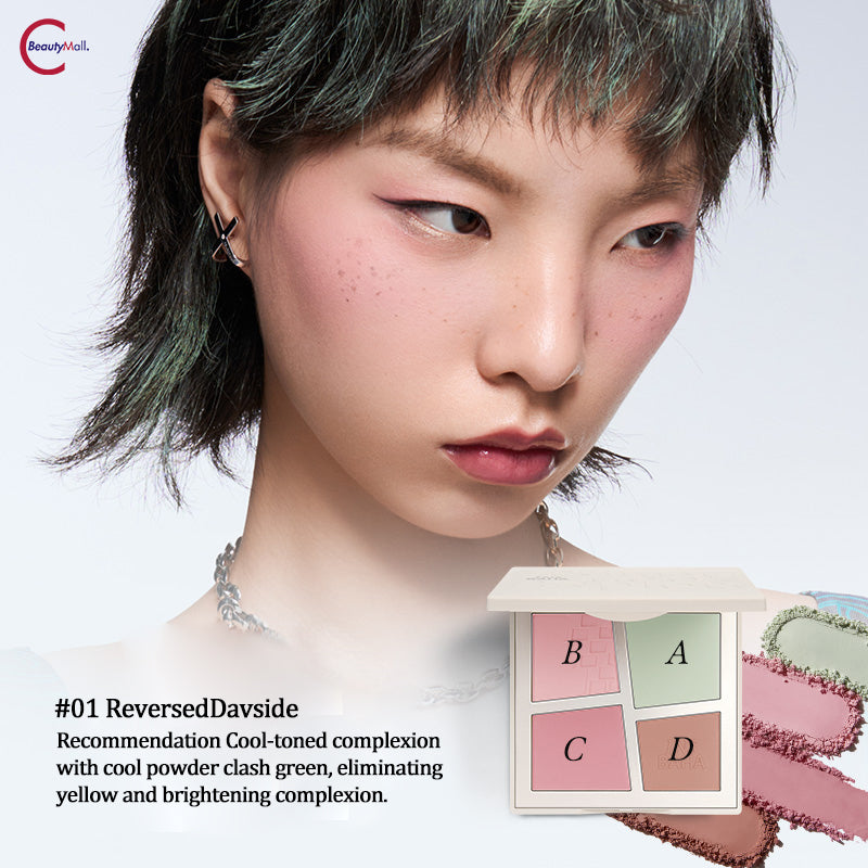 INSBAHA Primary Exploration Blush Palette - 6 Color Matte & Shimmer Makeup Set for Contouring, Highlighting & Everyday Wear | Perfect for Professional Makeup Artists & Beginners