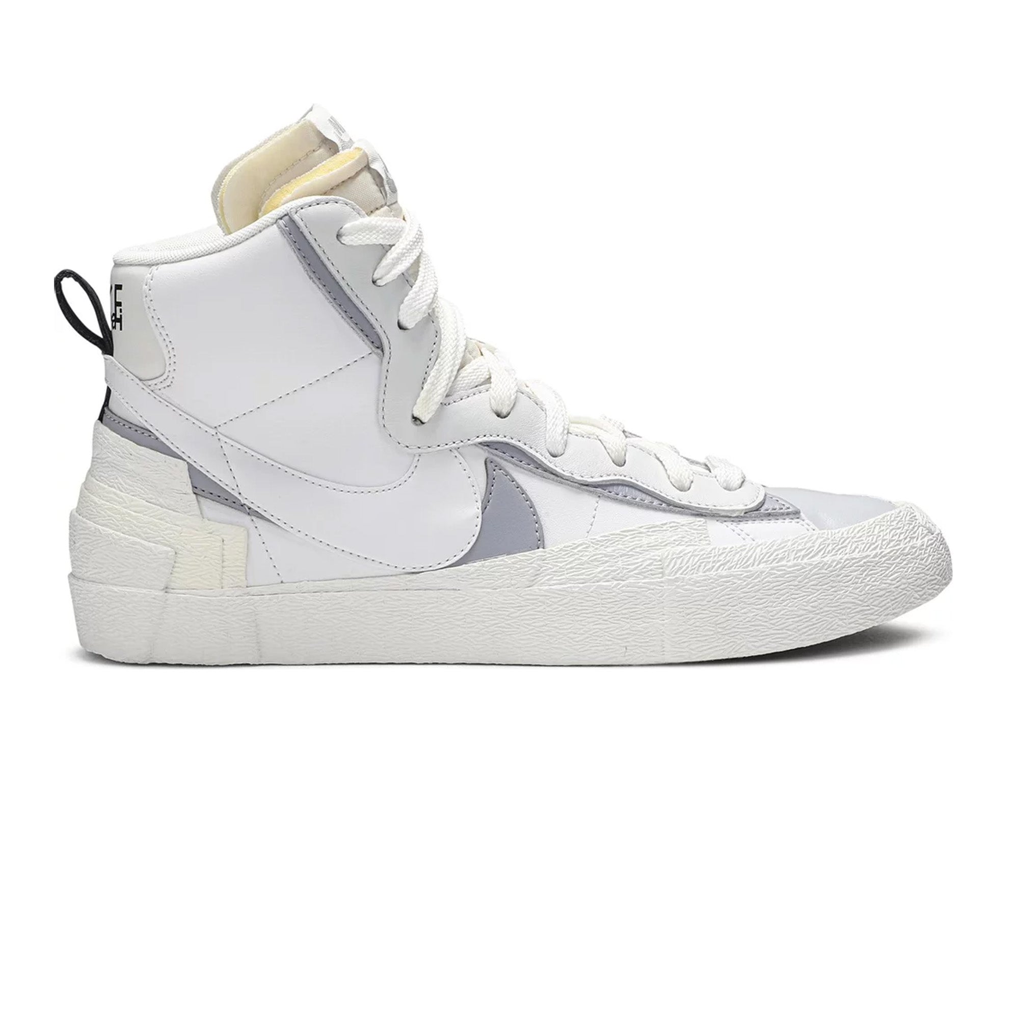 Blazer Mid x Sacai 'White Grey' Sneakers - New Nike Collab Shoes for Men & Women | Streetwear Fashion & Casual Wear