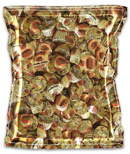 America's Favorite Chocolate Peanut Butter Cups Miniatures - 5 Pound Bulk Pack of Delicious Candy for Parties, Gifts & Snacking