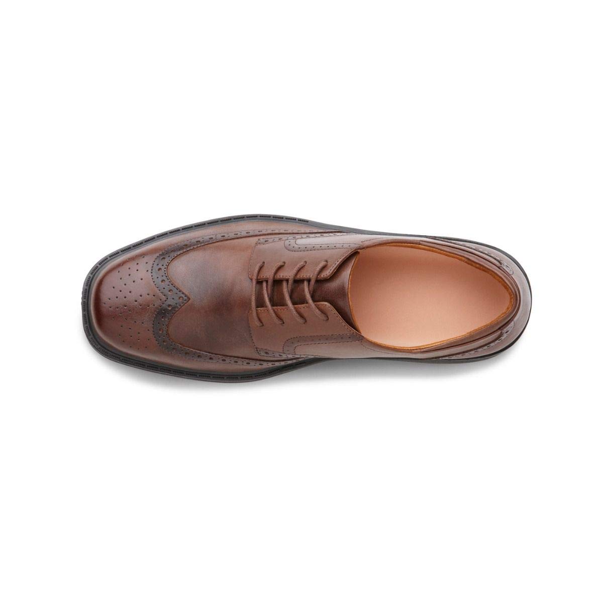 Dr. Comfort Wing Men's Therapeutic Diabetic Extra Depth Dress Shoes - Leather Lace-Up for Comfort & Support | Ideal for Office, Weddings & Formal Occasions