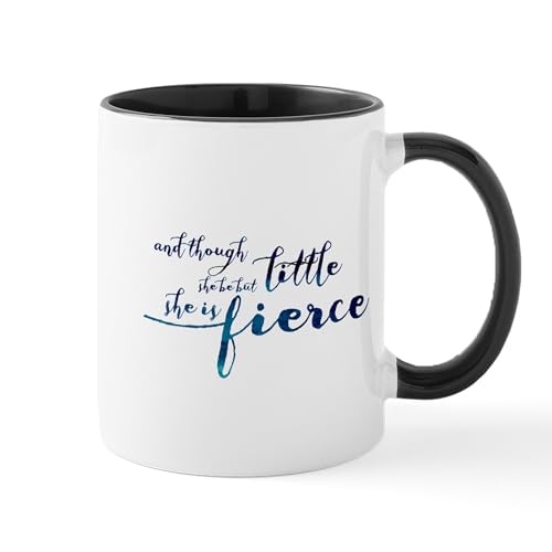 White/Black Inside - She Is Fierce Mug