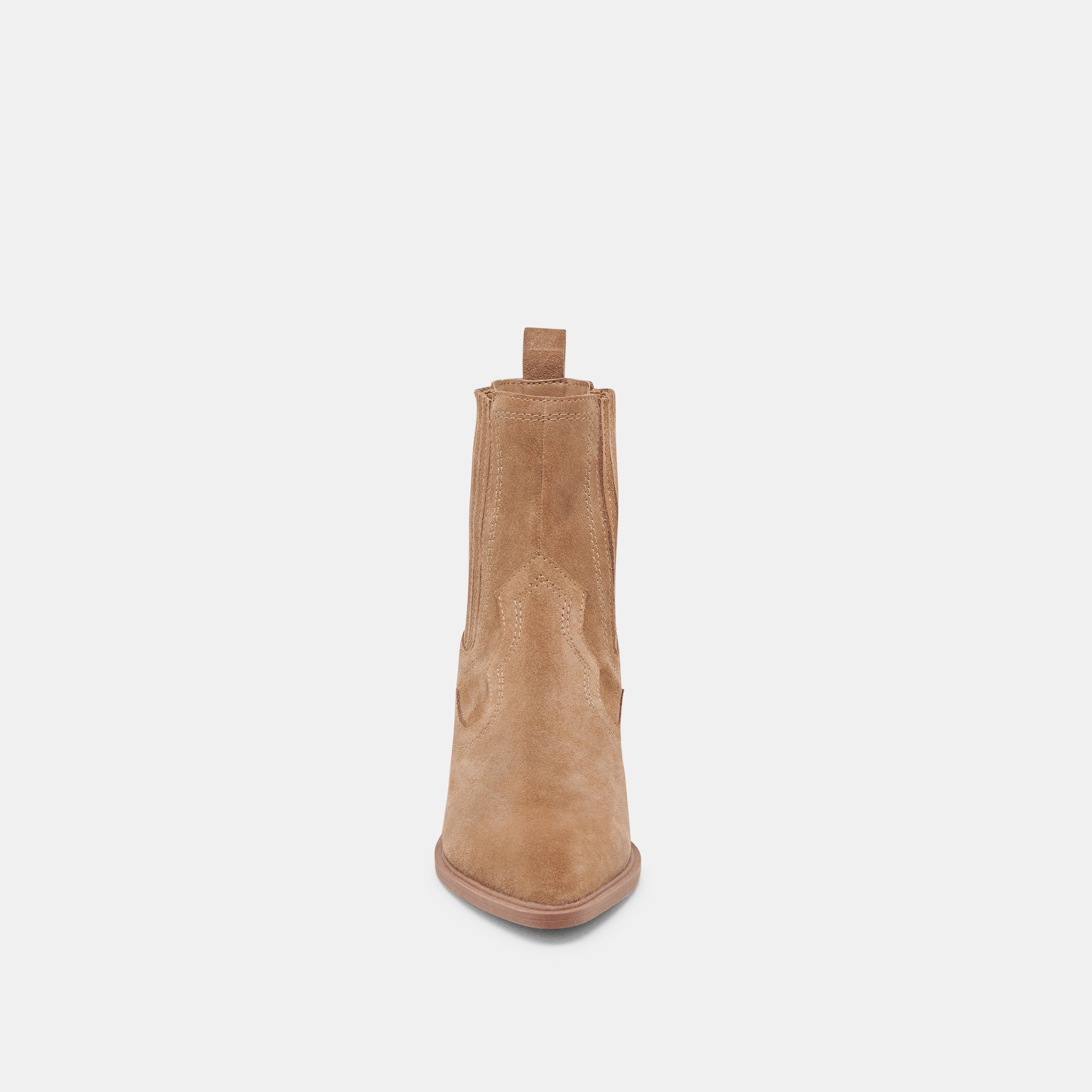Brylee H2O Wide Booties in Mushroom Suede - Waterproof & Comfortable Women's Boots for Outdoor, Hiking, and Rainy Days