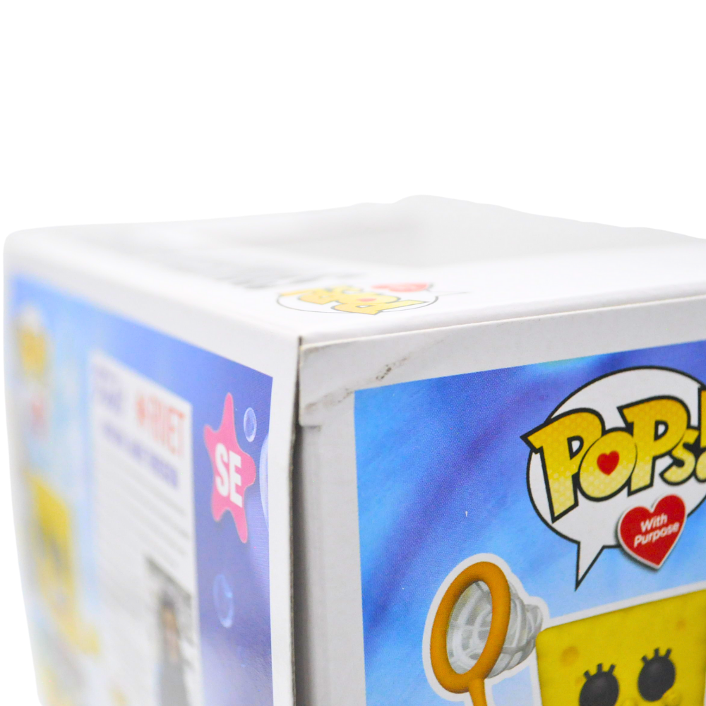 Funko Pop! Spongebob Squarepants Jellyfishing Vinyl Figure - Collectible Toy for Spongebob Fans - Perfect for Home Decor, Office Display, and Gift Giving