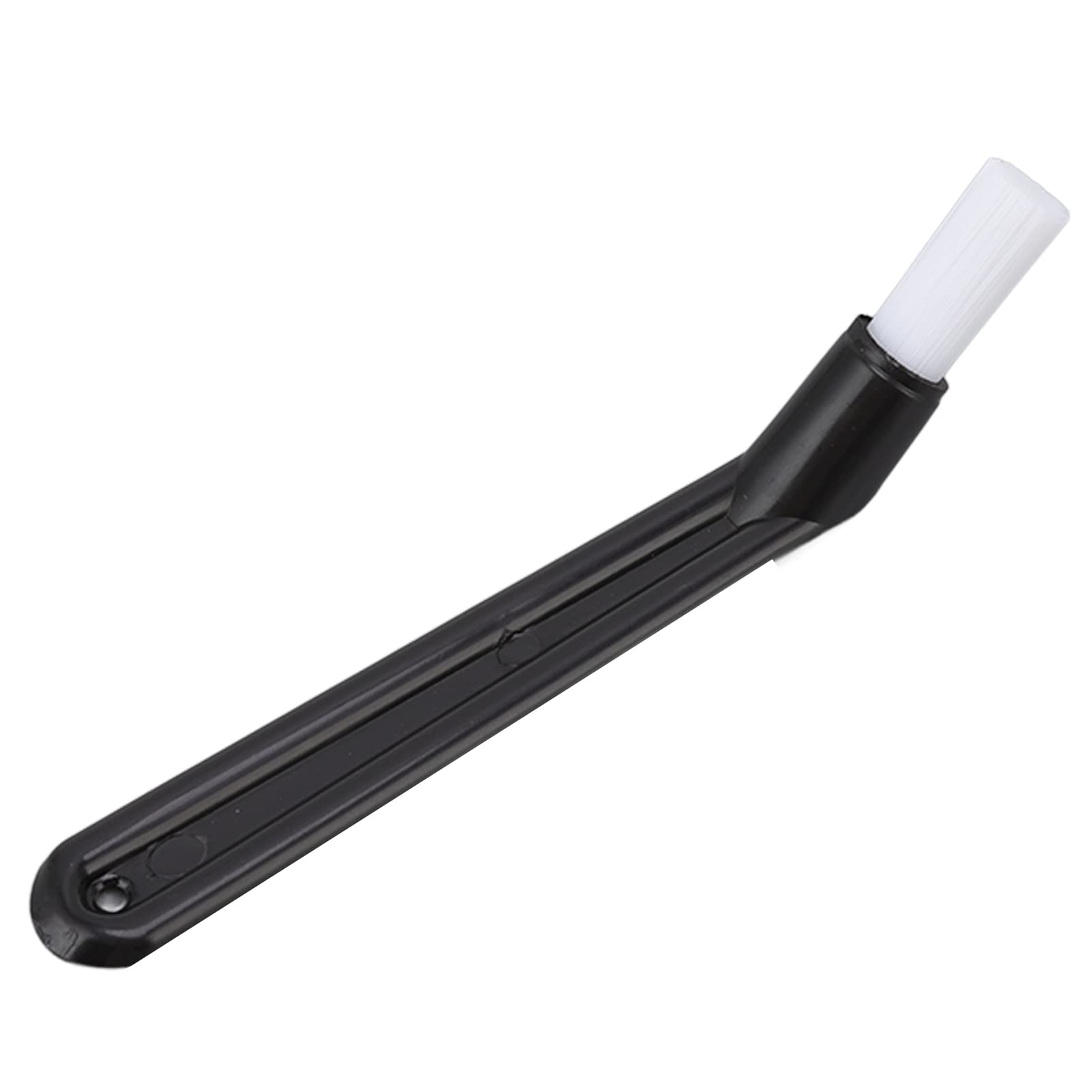 Premium Nylon Coffee Machine Brush - Short Handle (14cm) for Espresso Machine Cleaning - Durable Black Cleaning Tool for Home & Cafe Use