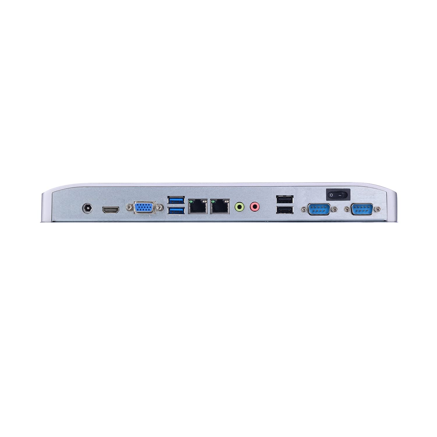 HUNSN 13.3 Inch Industrial Panel PC with High-Temperature 5-Wire Resistive Touch Screen | Intel i7-8565U Processor | Windows 11/Linux Ubuntu | 32GB RAM, 256GB SSD + 1TB HDD | VGA, HDMI, Dual LAN & COM Ports | Ideal for Factory Automation, HMI Control & Industrial Computing