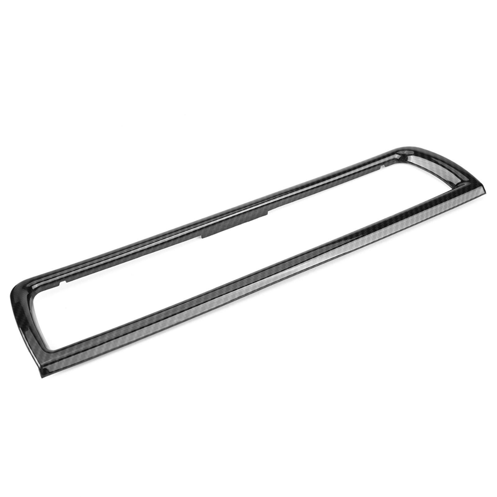 Carbon Fiber Style Air Conditioning Vent Trim & Outlet Sticker - Durable Car AC Cover for Dashboard & Console Decoration | Perfect for Vehicle Interior Upgrade & Customization