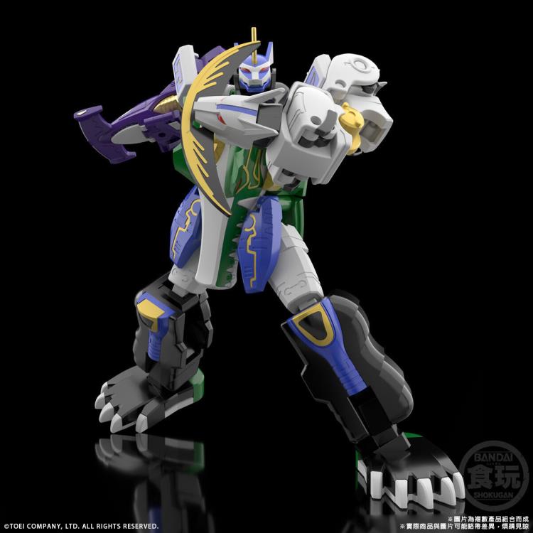 Bandai Shokugan Modeling Project SMP Hyakuju Sentai GaoHunter Model Kit Set – Build Your Own Super Sentai Robot for Collectors & Action Figure Enthusiasts – Perfect for Display & Play