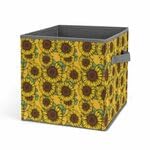 Golden Floral Vintage Anime Sunflower