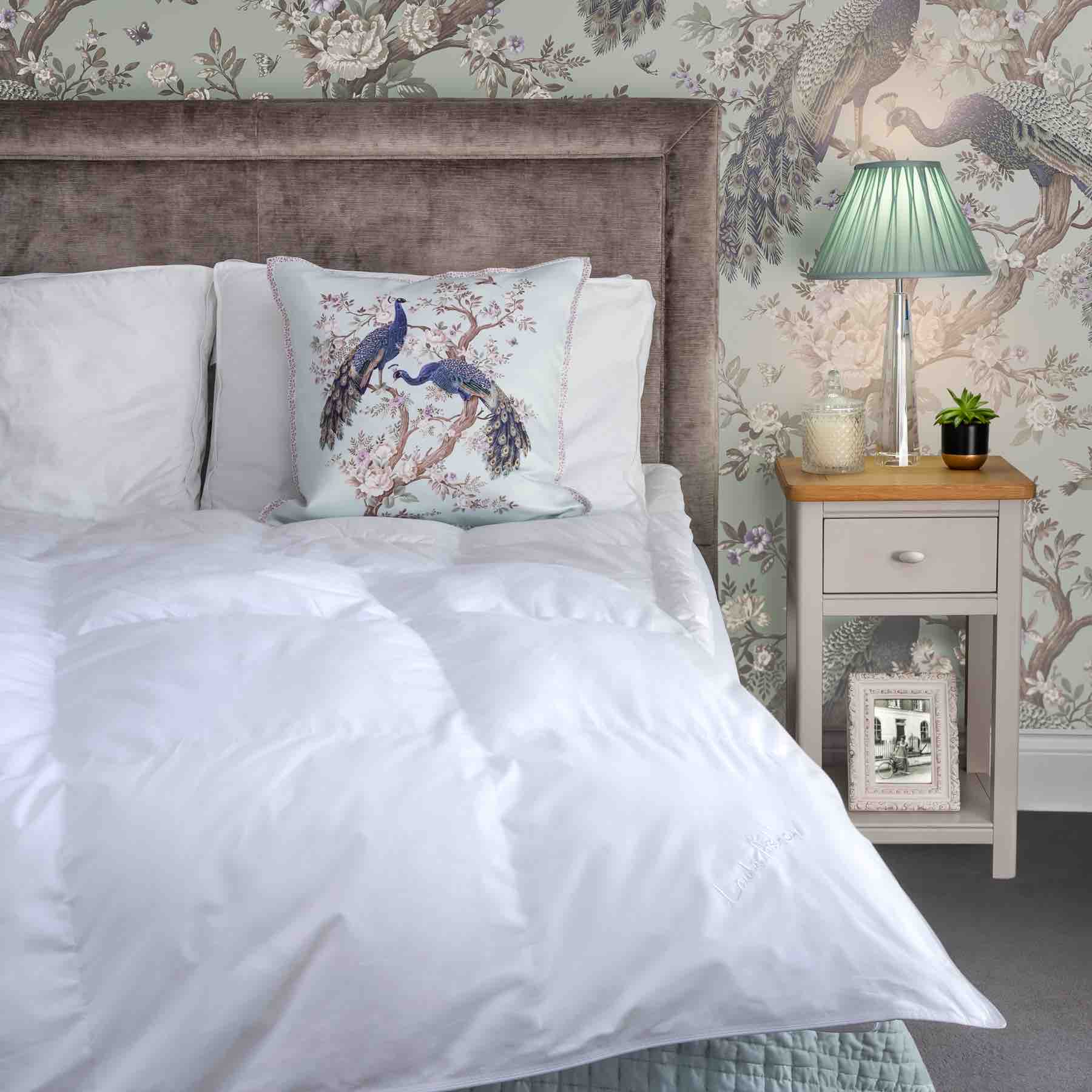 Laura Ashley Soft As Down Duvet - Ultra Plush Hypoallergenic Comforter for All Seasons | Perfect for Cozy Bedrooms, Guest Rooms & Luxury Hotels