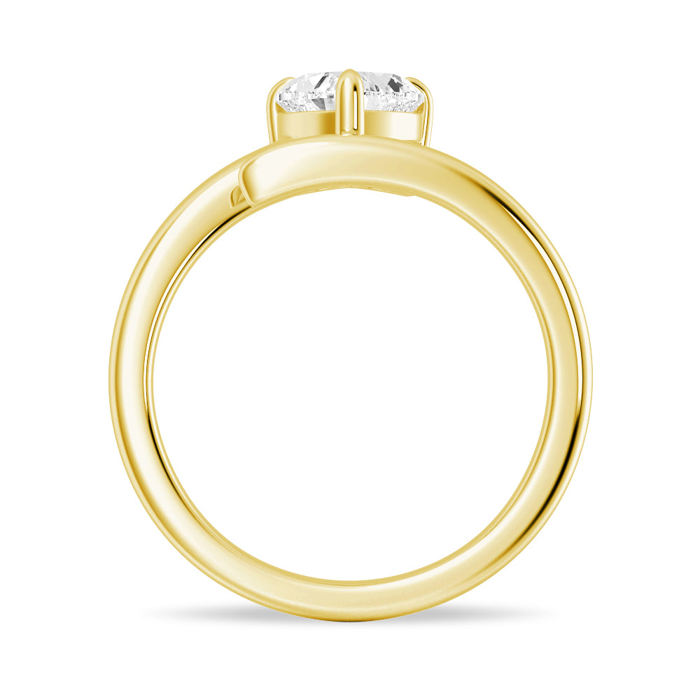 Exquisite Heart-Shaped Lab-Grown Diamond Promise Ring for Women - Perfect for Engagements, Anniversaries & Romantic Gifts