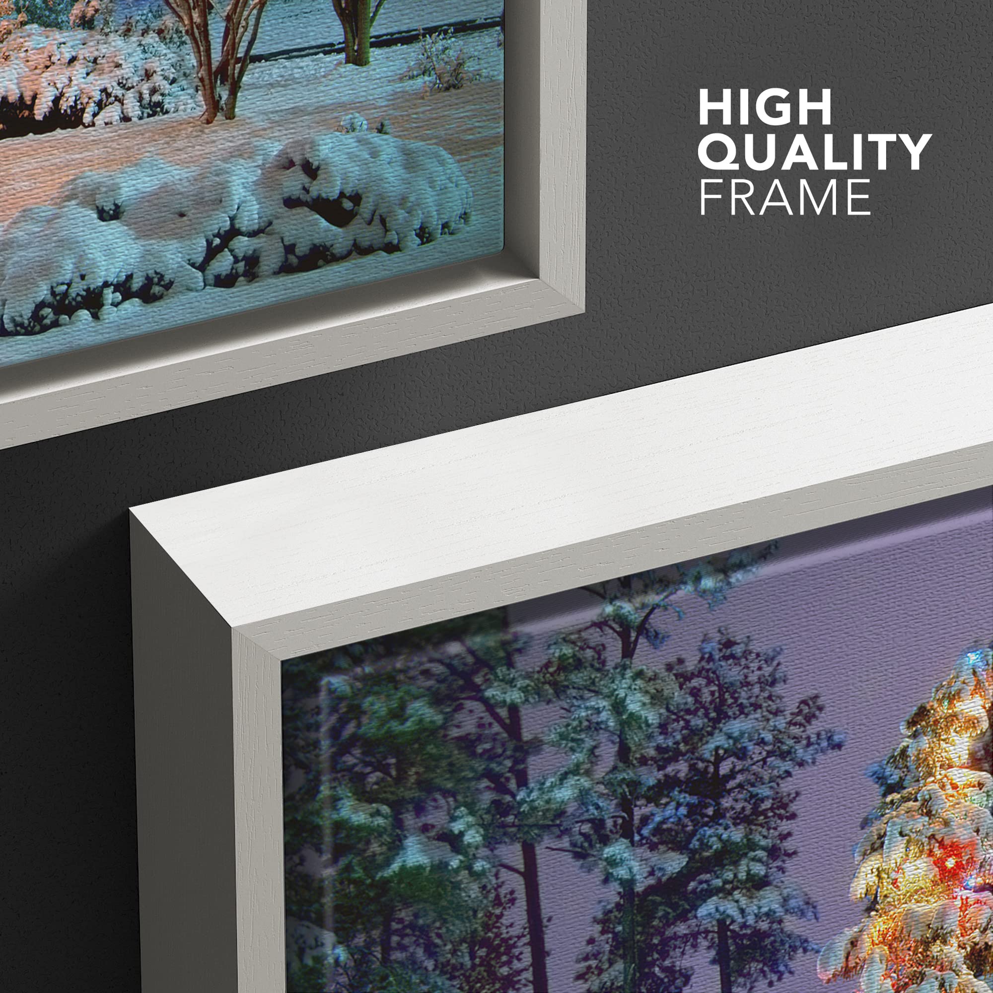 Wall26 Framed Canvas Wall Art - Merry Christmas Pictures, 16
