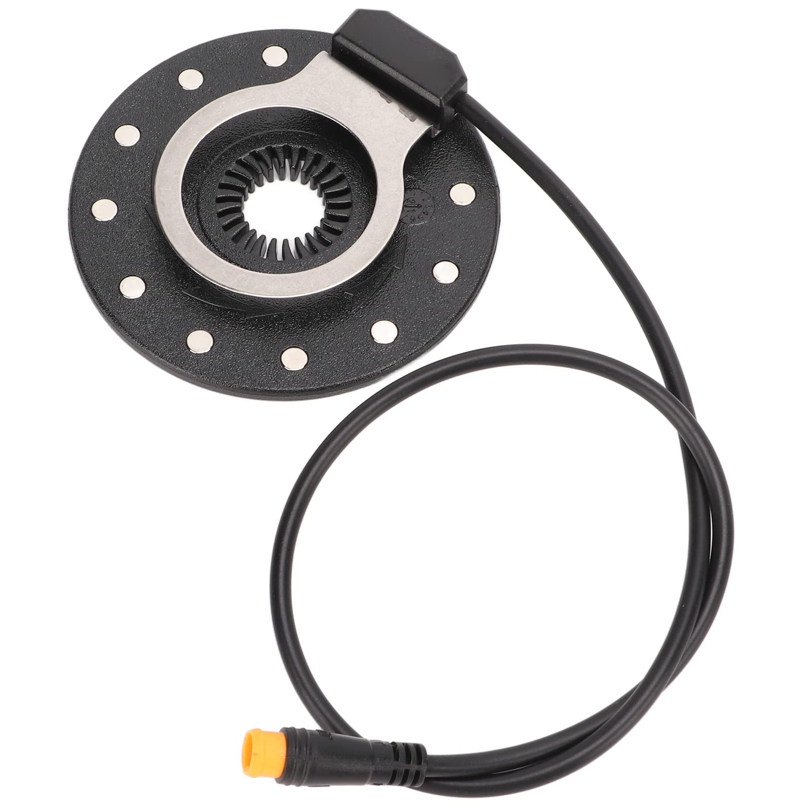 12 Magnets Dual Hall Sensor Electric Bike Pedal Assist - Small Hole Size for E-Bike Conversion Kits - Perfect for DIY Electric Bicycle Upgrades & Commuting