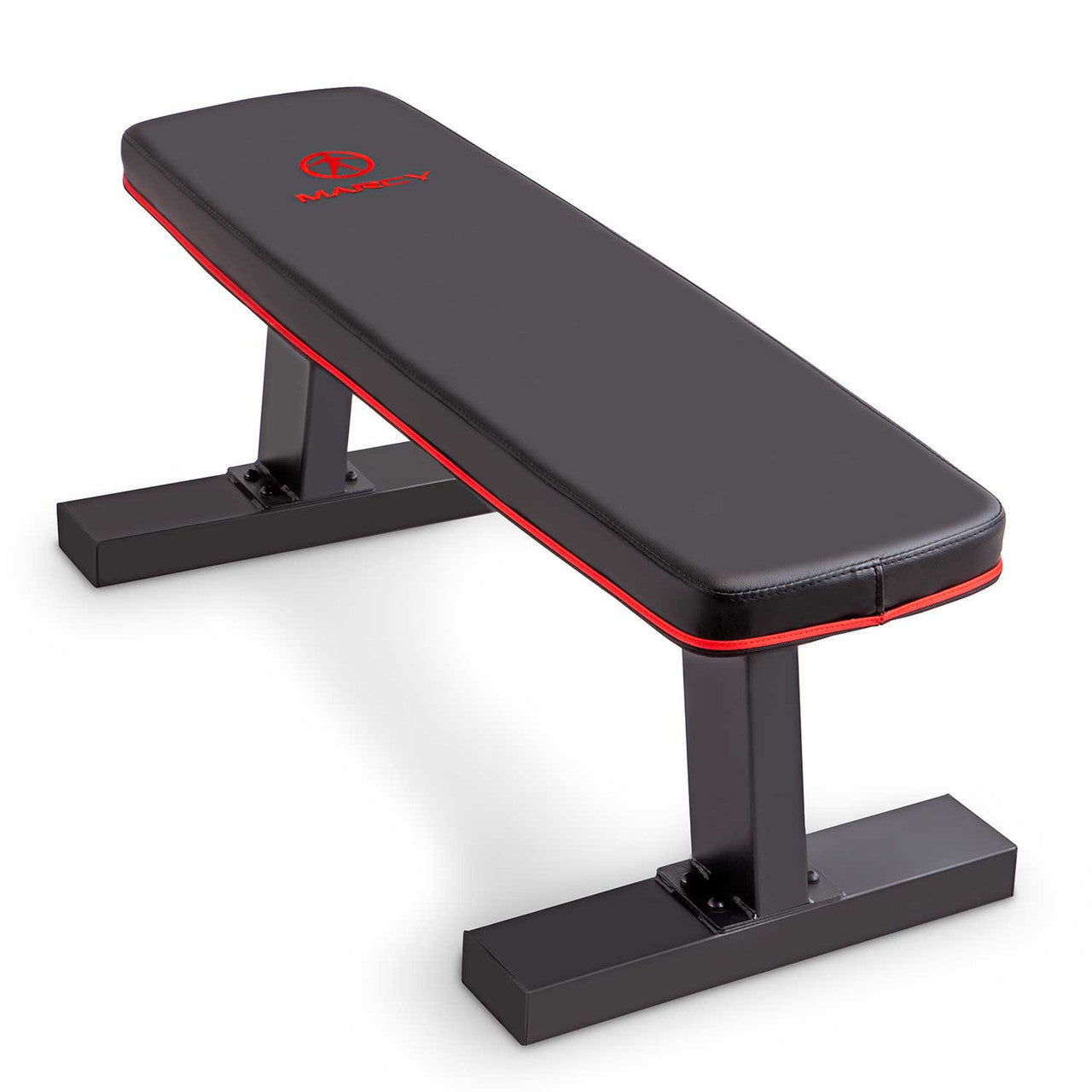 Marcy SB 10510 Flat Weight Bench - Adjustable Home Gym Equipment for Strength Training & Workouts | Perfect for Home Gym, Personal Training & Fitness Enthusiasts
