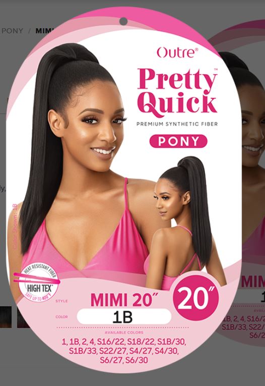 Outre Pretty Quick Ponytail MIMI 20
