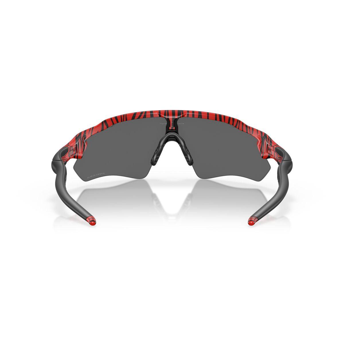 Oakley Radar EV Path Sunglasses - Red Tiger Frame with Prizm Black Lenses (Model 0OO9208 9208D1) for Cycling, Running & Outdoor Sports