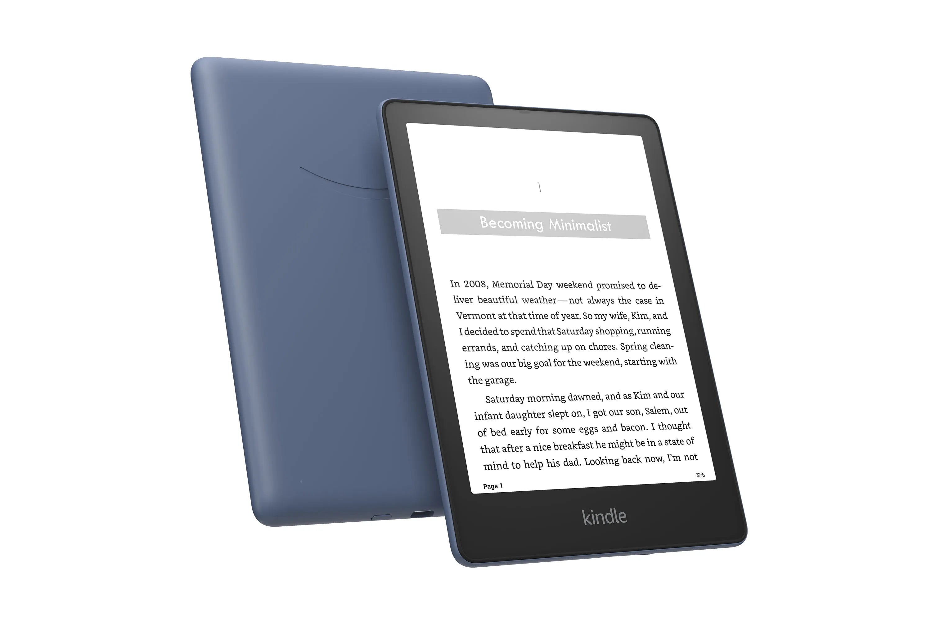 Kindle Paperwhite 5 (2021) 32GB Signature Edition - Waterproof E-Reader with Adjustable Warm Light & Wireless Charging | Perfect for Reading at Beach, Poolside or in Bed