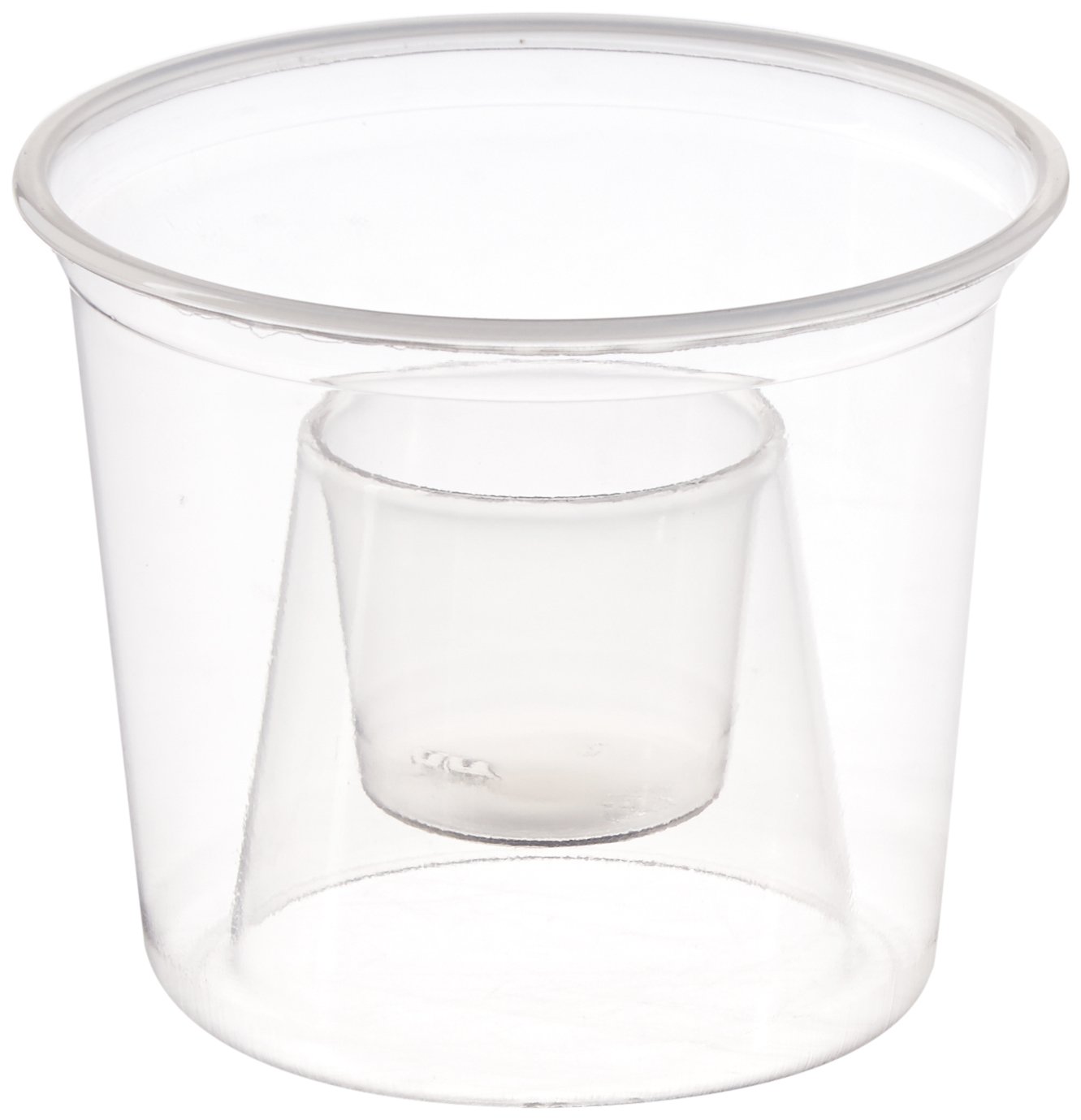 50 Count Disposable Plastic Power Bomber Shot Cups - Perfect for Jager Bombs, Party Shots & Bar Events | Ideal for Nightclubs, Tailgates & College Parties