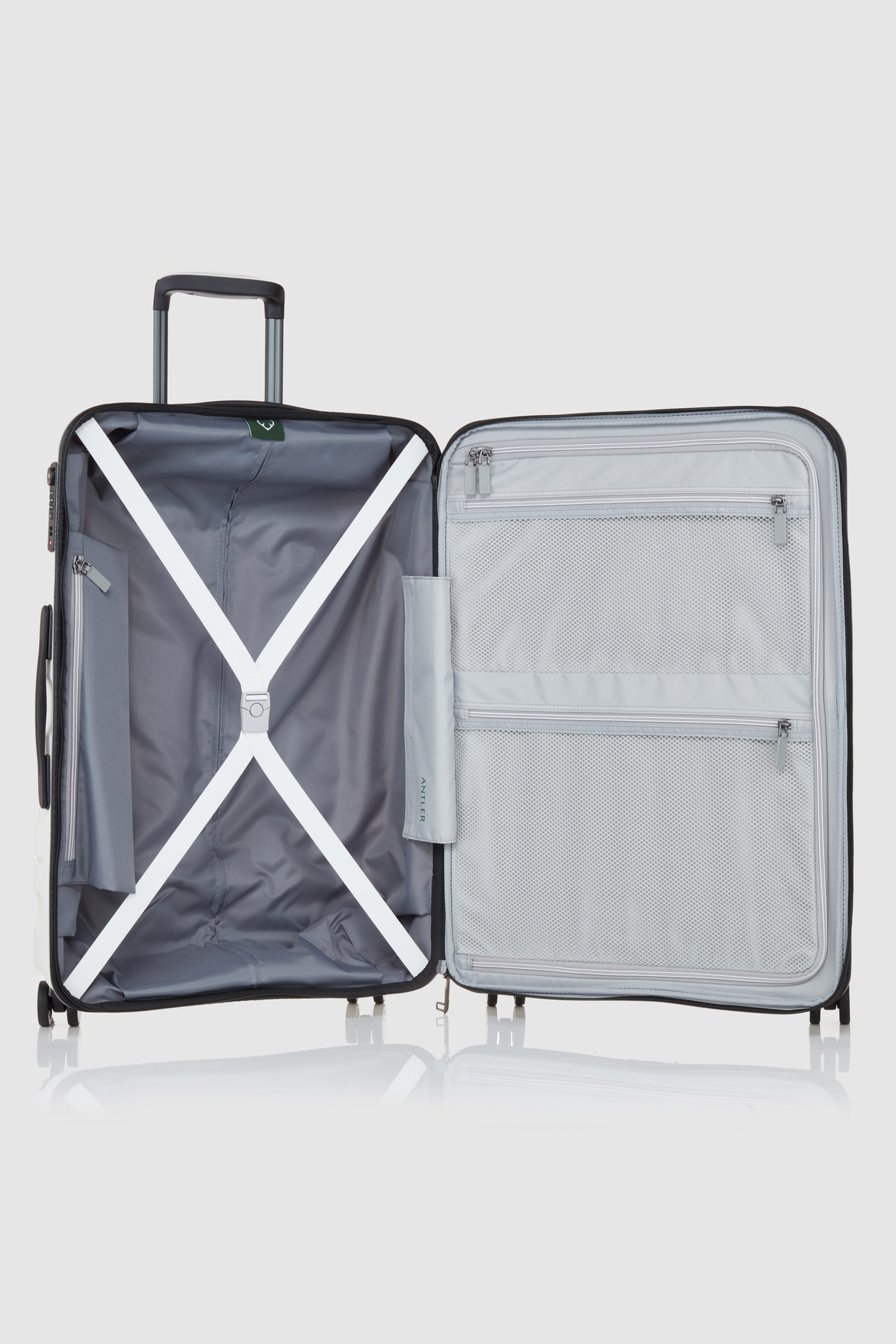 Lincoln Check In 80cm Suitcase - Lightweight Expandable Luggage with Spinner Wheels for Travel, Business Trips & Vacations