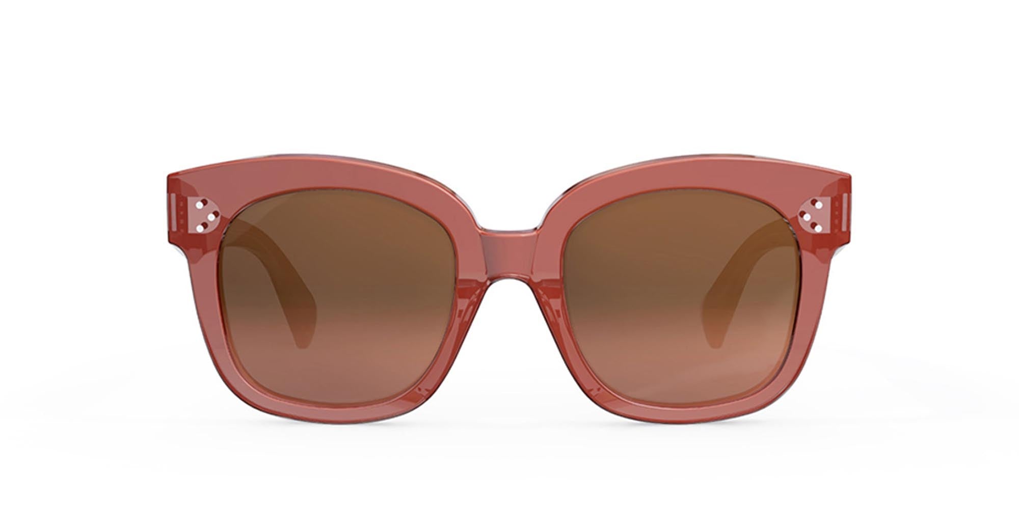 CELINE Bold 3 Dots CL4002UN Sunglasses - UV Protection Polarized Lenses for Women - Perfect for Driving, Beach & Outdoor Activities
