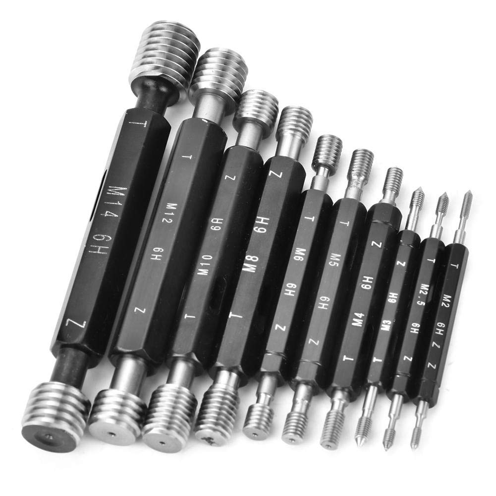 Metric Thread Plug Gauge - Precision Pitch Diameter Measurement Tool for Industrial & Mechanical Applications | Portable & Durable Measuring Instrument for Quality Control, Manufacturing & Workshop Use