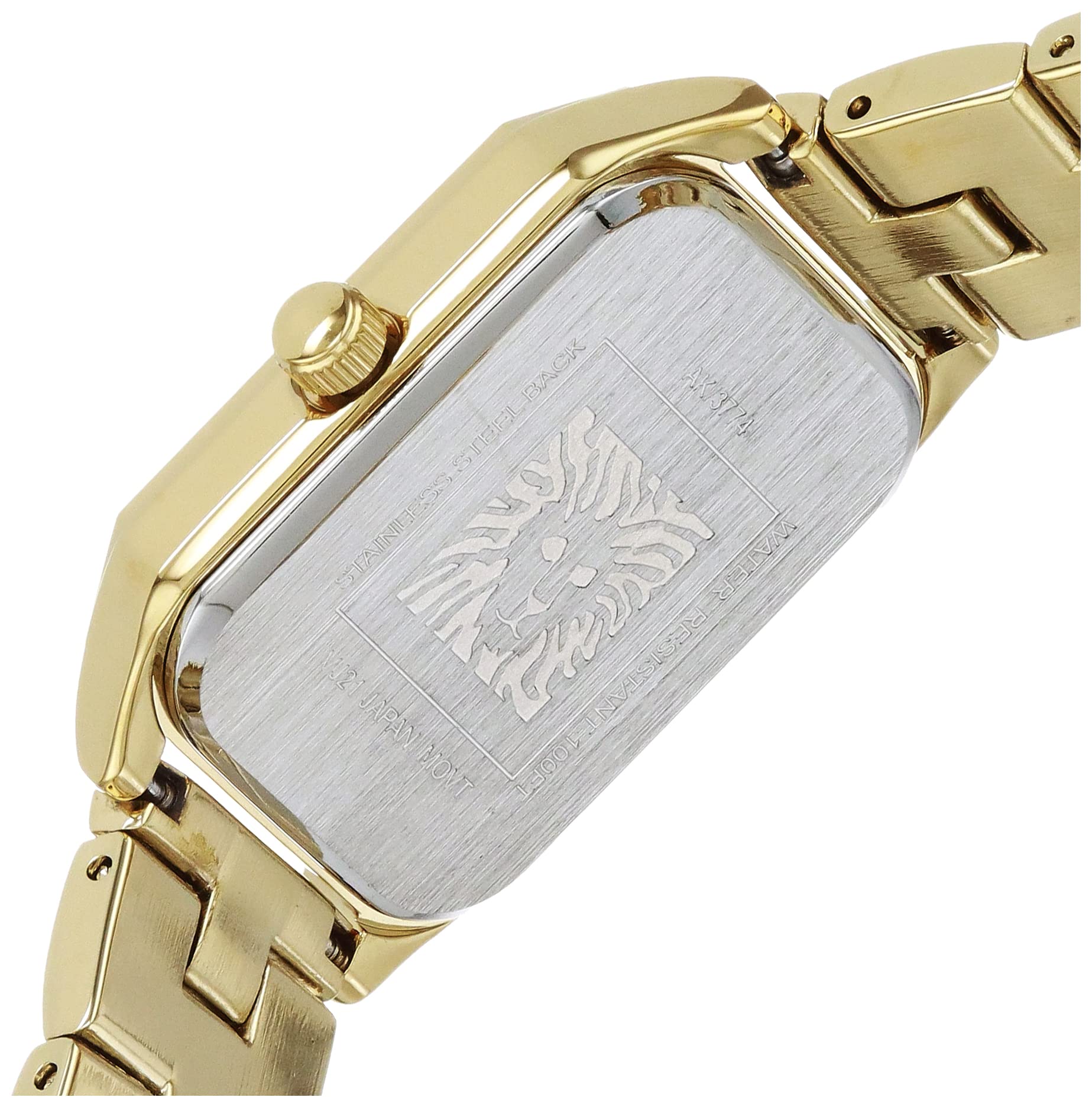Anne Klein Women's Elegant Bracelet Watch - Gold-Tone Stainless Steel, Water Resistant, Fashion Accessory for Work, Party & Everyday Wear
