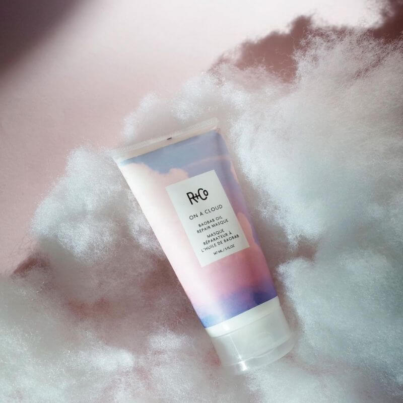 R+Co On A Cloud Repair Hair Masque - Deep Conditioning Treatment for Damaged Hair | Salon-Quality Hair Mask for Dry, Frizzy & Color-Treated Hair - Use for Weekly Hair Care Routine & Spa Day at Home