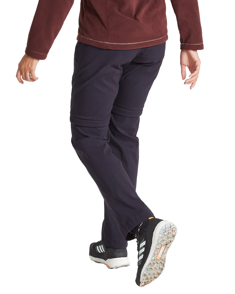 Craghoppers Women's Kiwi Pro II Convertible Pants - Lightweight Quick-Dry Hiking Trousers with Zip-Off Legs for Outdoor Adventures & Travel