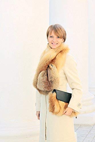 Luxury Fox Fur Evening Clutch Purse for Women - Elegant Handbag for Parties, Weddings & Special Occasions